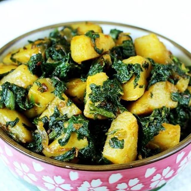 Aloo Palak.